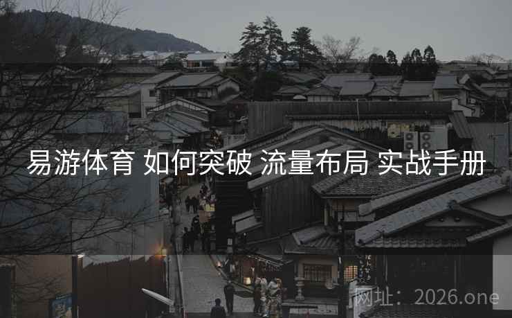 易游体育 如何突破 流量布局 实战手册