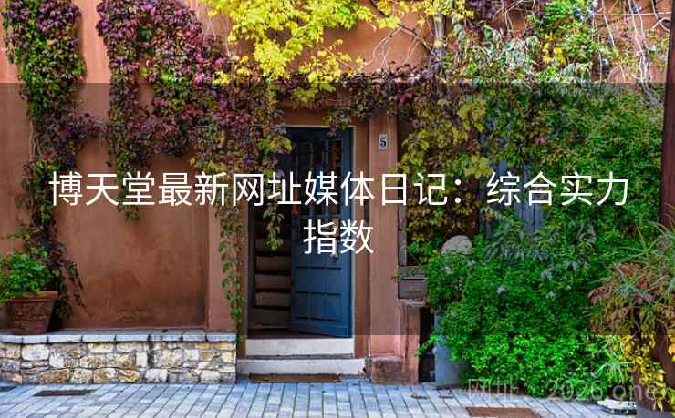 博天堂最新网址媒体日记：综合实力指数